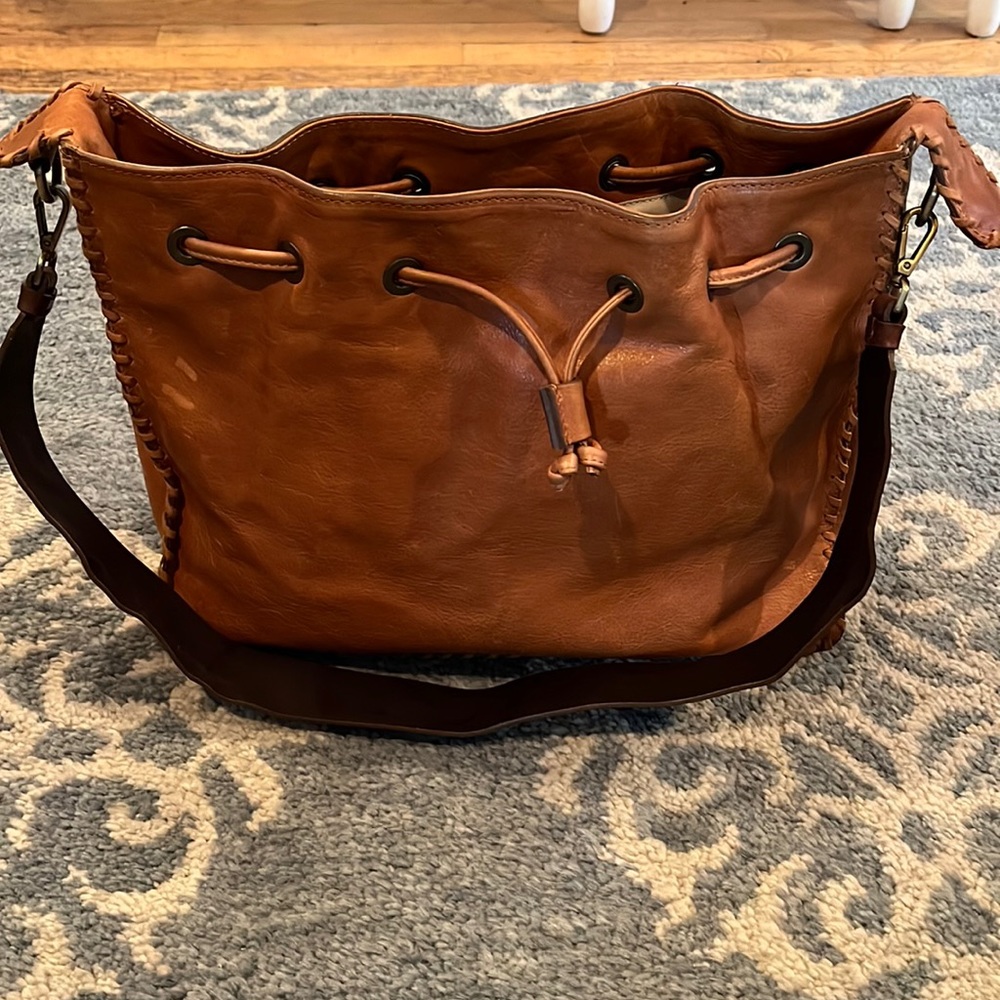 Sundance leather bag